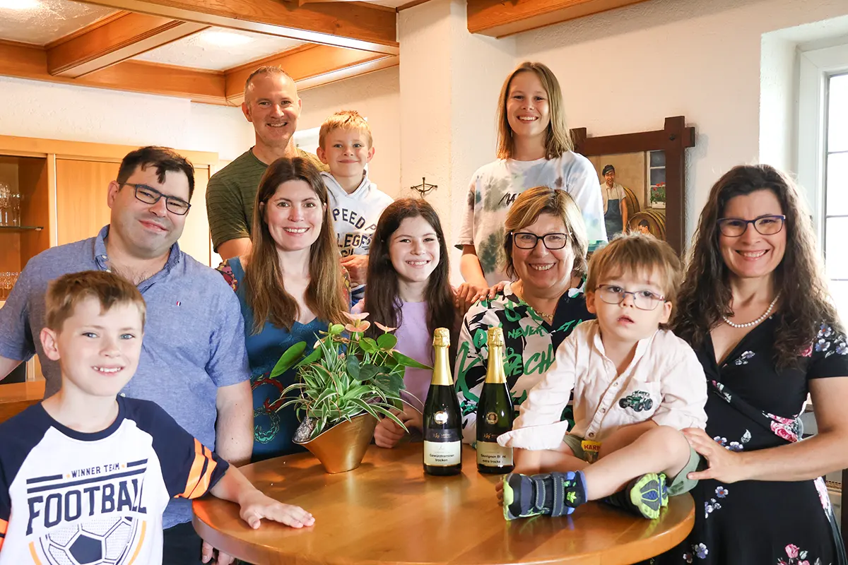 Familenfoto Familie Keicher